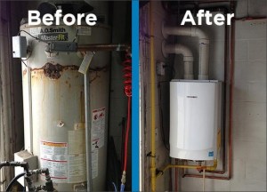 Tankless-Water-Heater-Replacement-Before-After